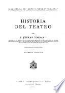 Historia del teatro
