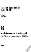 Historia documental de la CNOP: 1943-1959