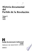 Historia documental del partido de la revolución: PNR, 1933