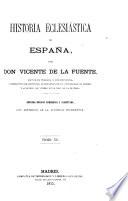 Historia eclesiástica de Espa~na