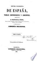 Historia eclesiástica de españa