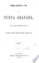 Historia eclesiástica y civil de Nueva Granada