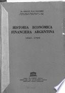 Historia económica financiera argentina