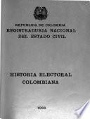 Historia electoral colombiana