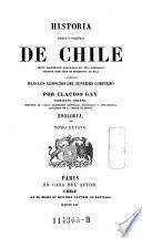 Historia Fisica y Politica de Chile (etc.)