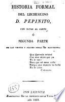 Historia formal del lechuguino D. Pepinito