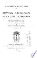 Historia genealógica de la casa de Mendoza