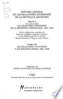 Historia general de las relaciones exteriores de la República Argentina