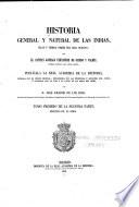 Historia general y natural de las Indias ...
