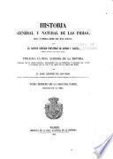 Historia general y natural de las Indias