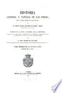Historia general y natural de las Indias, islas y tierra-firme del mar océano