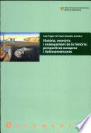 História, memória i ensenyament de la história : perspectives europees i llatinoamericanes