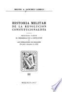 Historia militar de la revolución constitucionalista