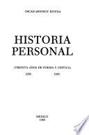 Historia personal