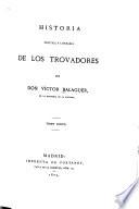 Historia política y literaria de los trovadores