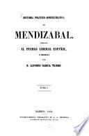 Historia politico-administrativa de Mendizabal