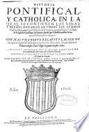 Historia pontifical y catholica