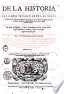 Historia pontifical y catolica... con mas una breve recapitulacion de las cosas de Espaâ ... [Partes Primera y Segunda], [Partes tercera y quarta por Luis de Bavia] [parte quinta por Marcos de Guadalaxara y Javier]