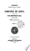 Historia religiosa, política y literaria de la Compañía de Jesús, 4