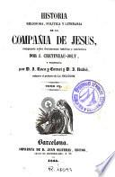 Historia religiosa, política y literaria de la Compañía de Jesús