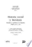 Historia social y literatura