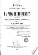Historia topográfica, química y médica de La Puda de Monserrat