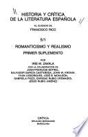 Historia y crítica de la literatura española