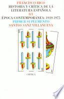 Historia y crítica de la literatura española