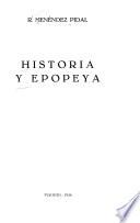Historia y epopeya