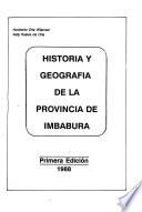 Historia y geografía de la Provincia de Imbabura
