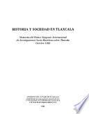 Historia y sociedad en Tlaxcala