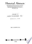 Historical Abstracts