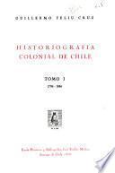 Historiografía colonial de Chile