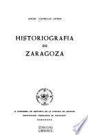 Historiografía de Zaragoza