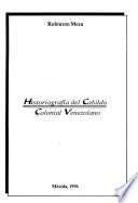 Historiografía del cabildo colonial venezolano