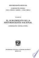 Historiografía mexicana: El surgimiento de la historiografía nacional
