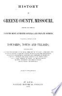 History of Greene County, Missouri