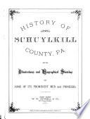 History of Schuylkill County, Pa