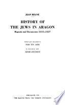 History of the Jews in Aragon