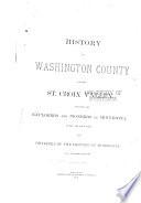 History of Washington County and the St. Croix Valley