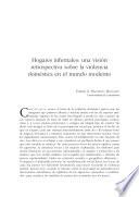 Hogares infernales: una visión retrospectiva sobre la violencia doméstica en el mundo moderno
