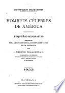 Hombres célebres de América