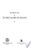 Homenaje a Álvaro Galmés de Fuentes