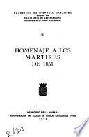 Homenaje a los mártires de 1851
