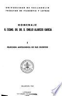 Homenaje al Excmo. Sr. Dr. D. Emilio Alarcos García