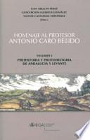 Homenaje al profesor Antonio Caro Bellido