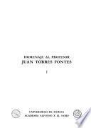Homenaje al profesor Juan Torres Fontes