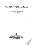 Homenatge a Ramon Trias Fargas
