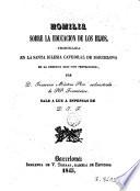 Homilia sobre la educacion de los hijos