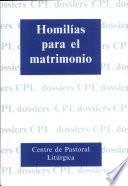 Homilías para el matrimonio